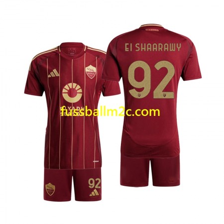 Fußballtrikots AS Rom Stephan El Shaarawy 92 Kinder Heim Trikotsatz 2024-2025 Fußballtrikots AS Rom Stephan El Shaarawy 92 Kinder Heim Trikotsatz 2024-2025